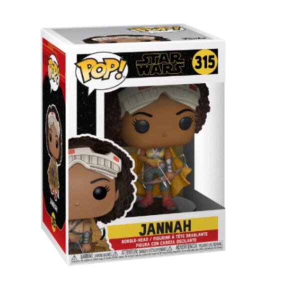 Funko POP! Star Wars: Rise of Skywalker - Jannah Exclusive # 315 - Picture 2 of 2